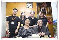 Chris Wu, the Ambassador of Eden, Accompanied with 100 Years Old elderly for Chinese New Year Dinner