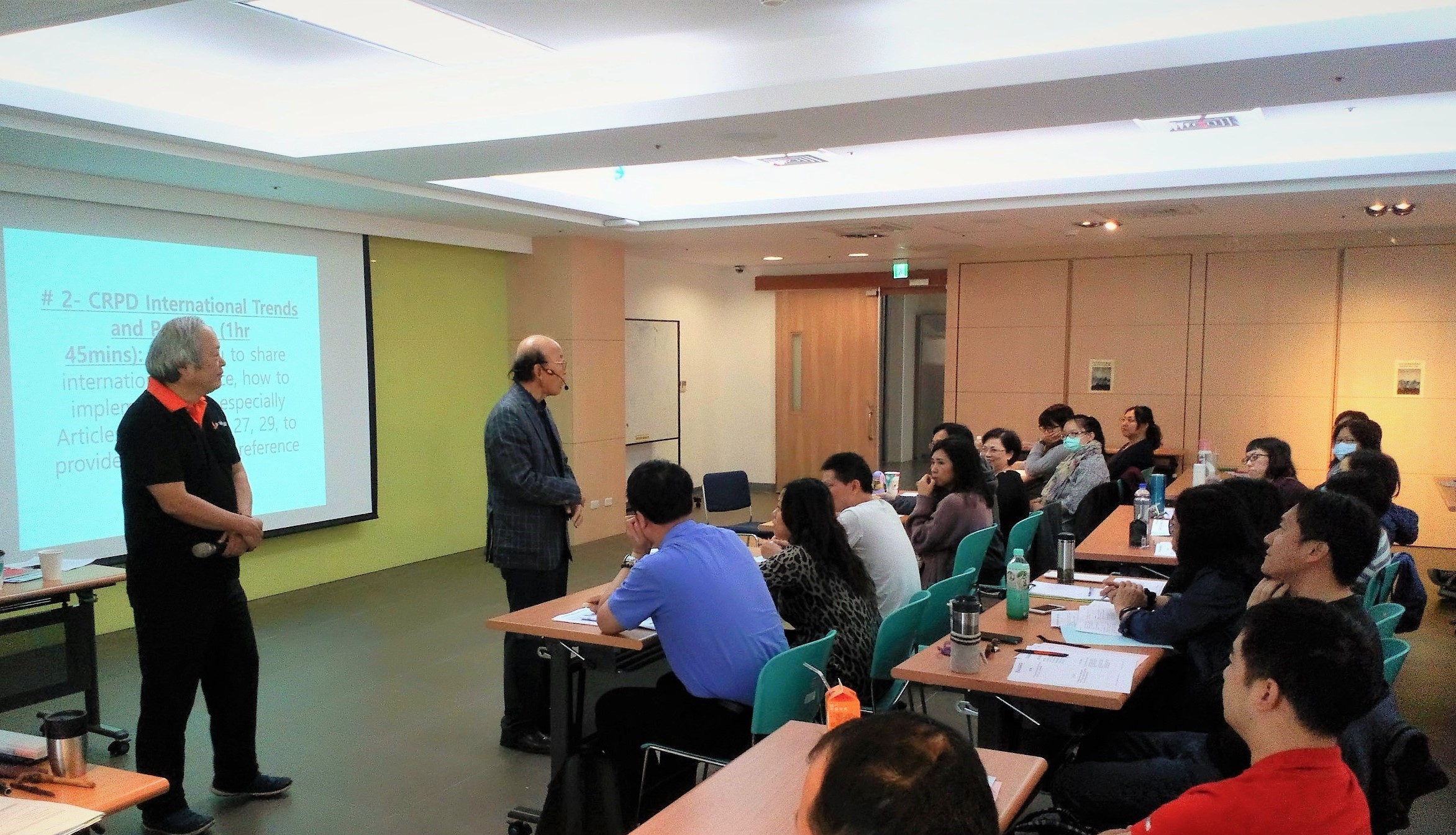 Prof. Hyung Shik Kim was invited to deliver CRPD workshops on 21st November